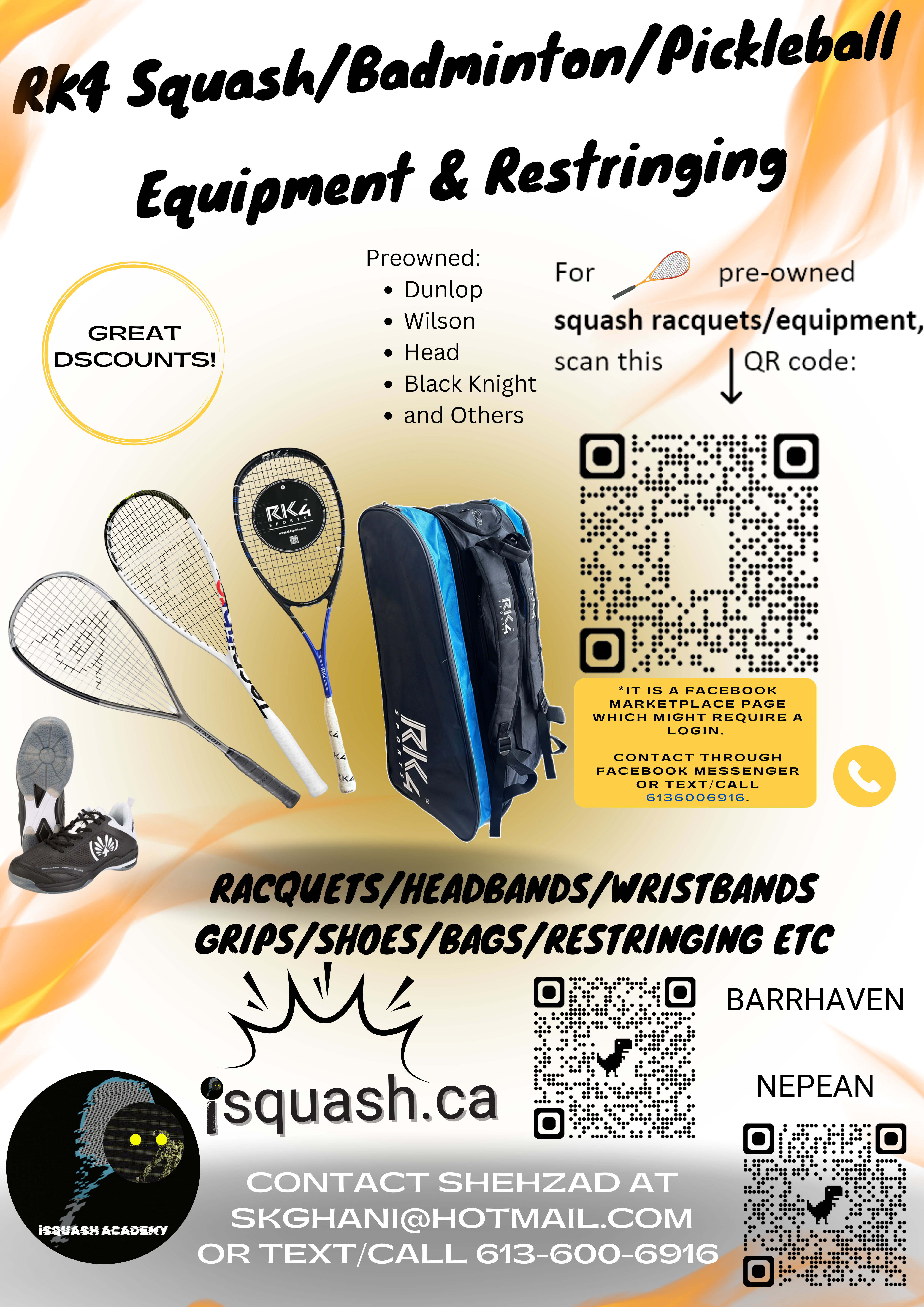 iSquash Merch Poster